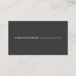 MODERN & ELEGANT nr 1 Affärskort Visitkort