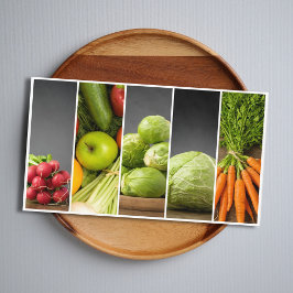 Modern Elegant Nutritionist Personal Chef Visitkort