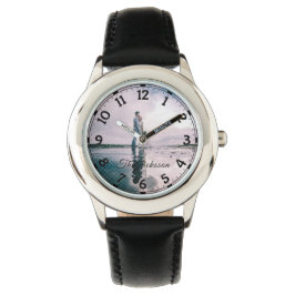 Modern Elegant - nyheten Bröllop-fotoårsdagen Armbandsur
