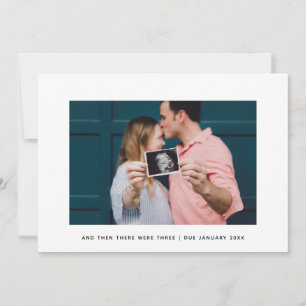 Modern Elegant och sedan fanns det tre Gravider Meddelande