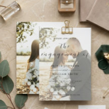 Modern Elegant Photo Engagement