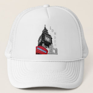 Modern Elegant Pop Art London Big Ben Clock Torn Keps
