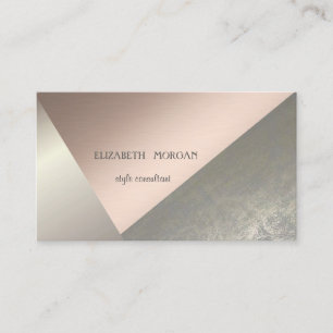 Modern Elegant  Professionell, Geometrisk, Abstrak Visitkort