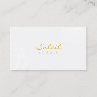 Modern, Elegant, Professionell, Guld, minimalistis Visitkort