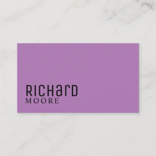 Modern Elegant Professionell Plain Visitkort