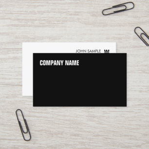 Modern Elegant Professionell Simple Company Visitkort