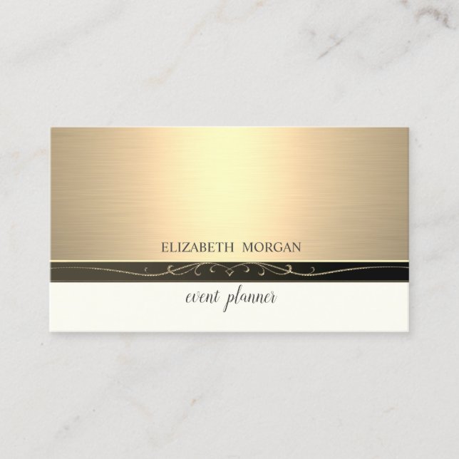 Modern Elegant Professionell Stilfull Visitkort (Framsida)