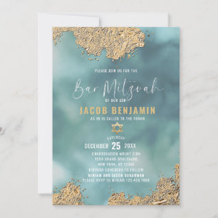 Modern Elegant Pub Mitzvah-inbjudan Inbjudningar