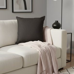 Modern Elegant, rand svart Kudde