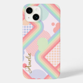 Modern Elegant Retro Linje Monogram