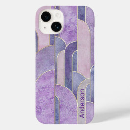 Modern Elegant Retro Linje Monogram