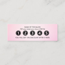 Modern Elegant Rosa Beauty Salon