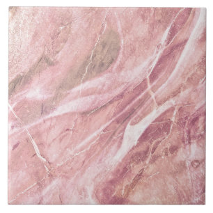 Modern Elegant Simple Classy Marble Dusty Rosa Kakelplatta