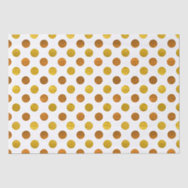 Modern Elegant Simple Classy White Guld Polka dots