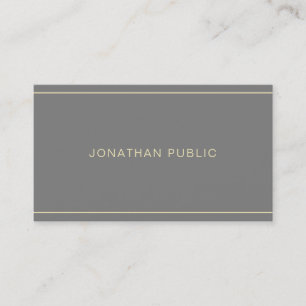 Modern elegant Simple Design Professionell Templat Visitkort