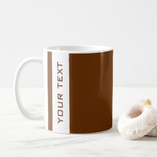 Modern Elegant Simple Design Template Namn Kaffemugg