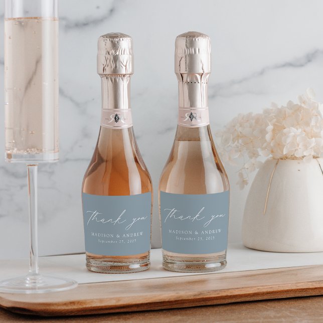 Modern Elegant-skript, blå Tack (Skapare uppladdad)