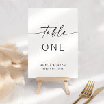 Modern Elegant-skript Bordsnummer<br><div class="desc">Den här vackra menyn för namnteckning att dricka pub kommer att wow dina framtida gäster!</div>
