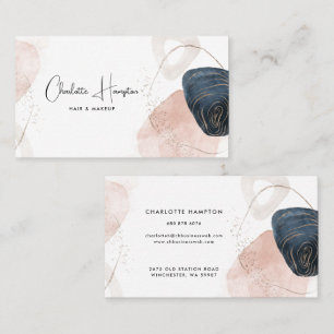Modern elegant-skript visitkort