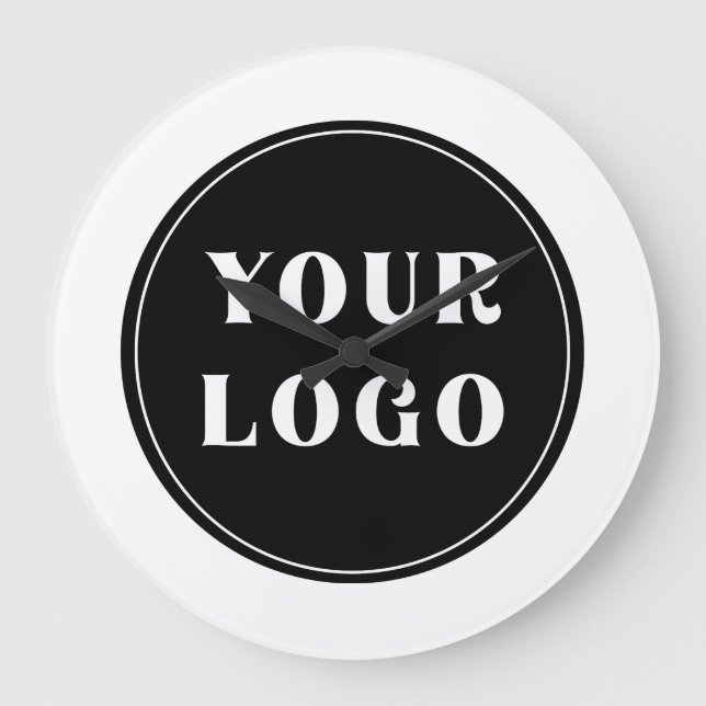 Modern, elegant, snyggt och Anpassade Stor Klocka (Framsida)