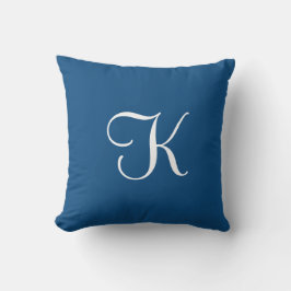 Modern Elegant Solid Classid Blue Anpassningsbar M Kudde