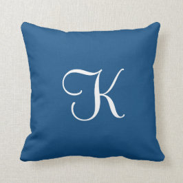 Modern Elegant Solid Classid Blue Anpassningsbar M Kudde
