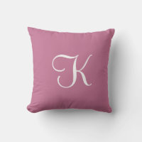 Modern Elegant Solid Mauve Rosa Anpassningsbar Mon