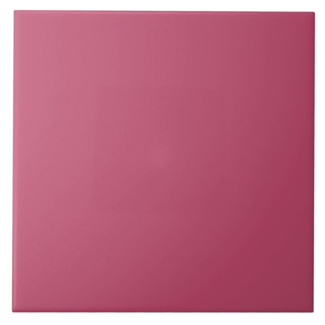 Modern Elegant Solid Rosa Ceramic Tile Kakelplatta (Framsidan)