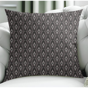 Modern Elegant - svart och vit-mask Kudde