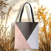 Modern Elegant Trendig Initial Monogram Brudtärna