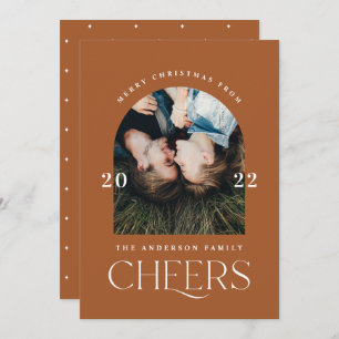 Modern elegant trendig typography terra-cotta