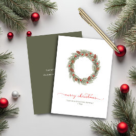Modern Elegant Typografi God jul WAN