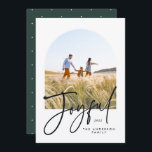 Modern elegant-typografi grönt 1 fotojul<br><div class="desc">Modern elegant trendig typografi grönt glatt helgdag jul 1 fototypografi</div>