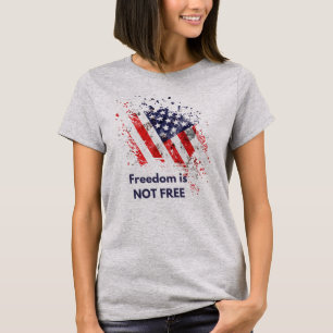 Modern Elegant Typografi politisk frihet T Shirt