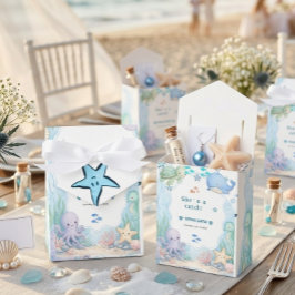 Modern Elegant Undervattens Tema Strand Presentaskar