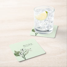 Modern Elegant Vita Calla Lilies Bröllop