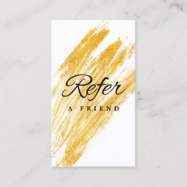 Modern Elegant Wave Glitter Rabattkort