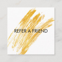 Modern Elegant Wave Glitter Rabattkort