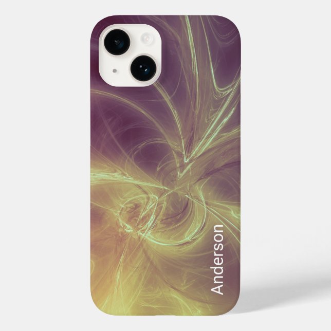 Modern Eligant Retro Line Monogram (Baksida)