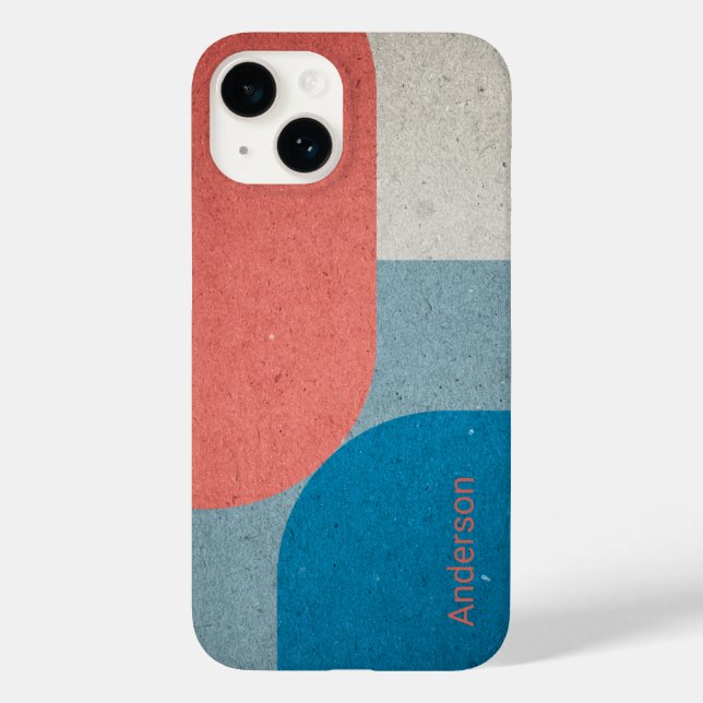 Modern Eligant Retro Line Monogram (Baksida)