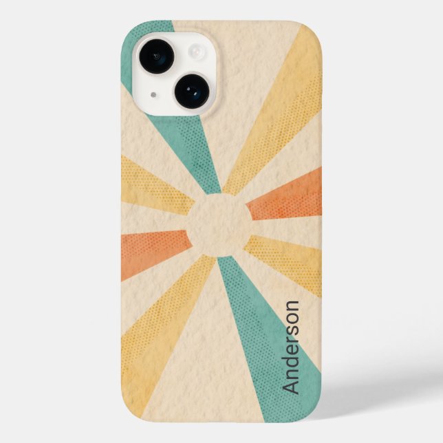 Modern Eligant Retro Line Monogram (Baksida)