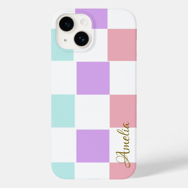 Modern Eligant Retro Line Monogram (Baksida)