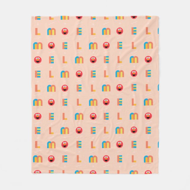 Modern Elmo Mönster Fleecefilt (Framsidan)