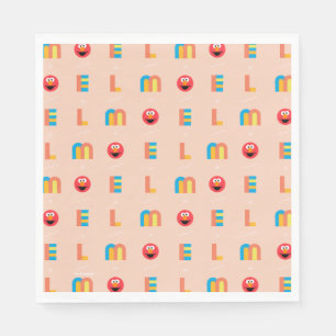Modern Elmo Mönster Pappersservett