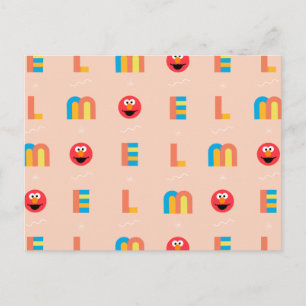 Modern Elmo Mönster Vykort