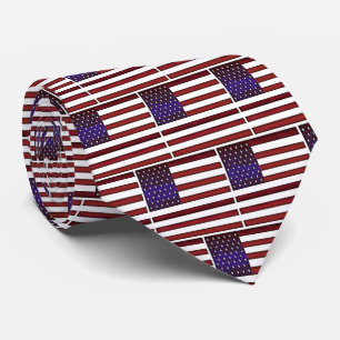 Modern Embossed American Flagga Slips