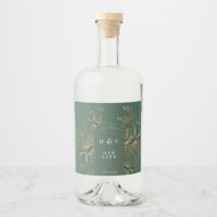 Modern Emerald Botanicals Guld Eucalyptus Gin Arch