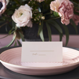 Modern Emerald Grönt Black Elegant bröllop Placeringskort