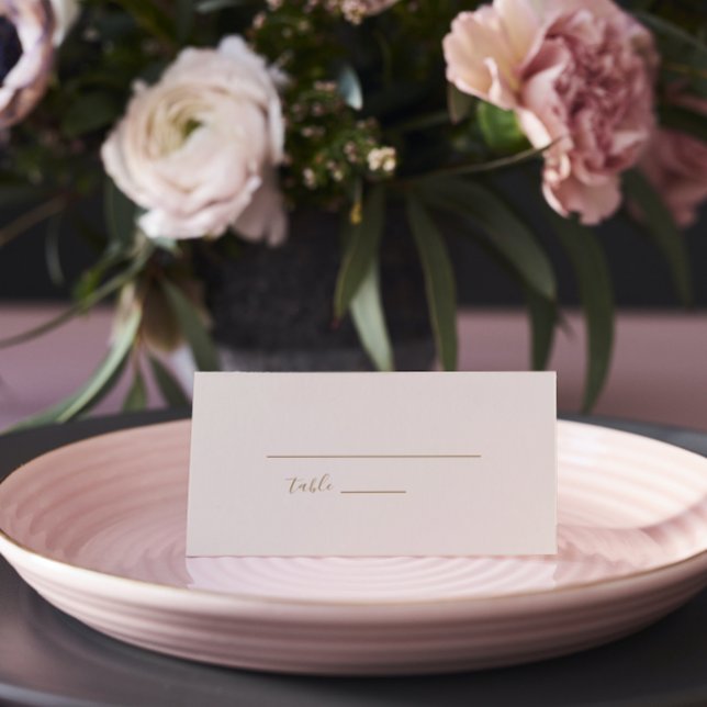 Modern Emerald Grönt Black Elegant bröllop Placeringskort (Modern Emerald Green Black Elegant Wedding Place Card)