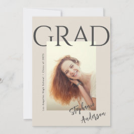 Modern enkel anmälan om foto Studenten Meddelande